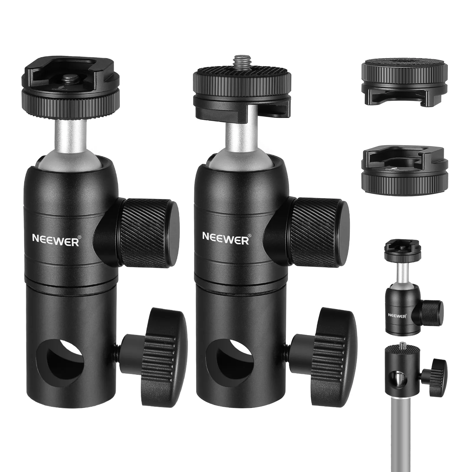 NEEWER Light Stand Mount Adapter for Camera Monitor Ring Light