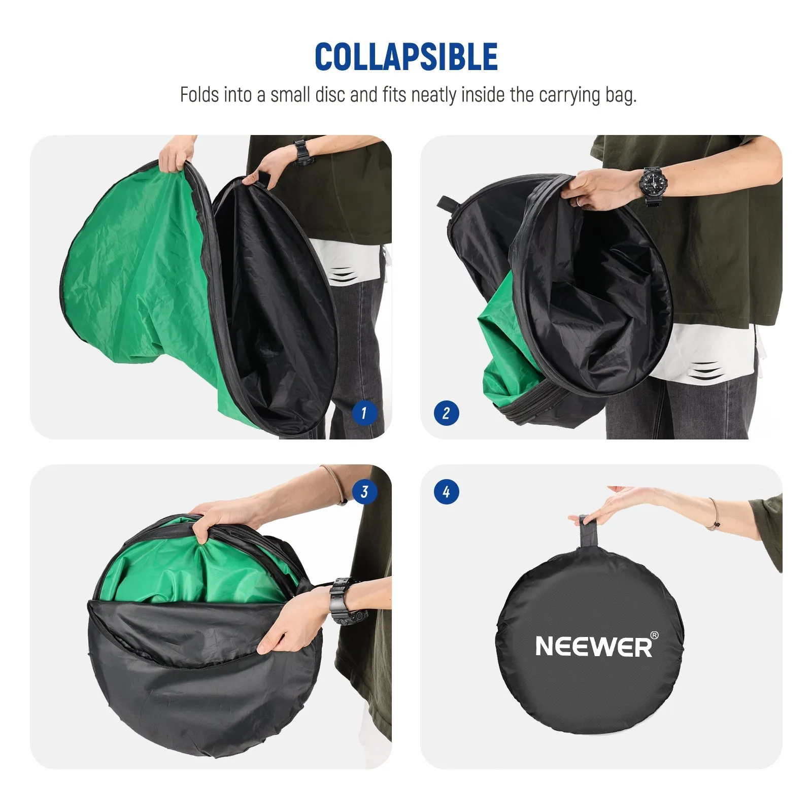 NEEWER RF-110A 7 in 1 43"/110cm Photography Reflector