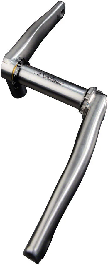 NEW Cane Creek eeWings Mountain Crankset Cane Creek Titanium 170mm, Brushed Titanium