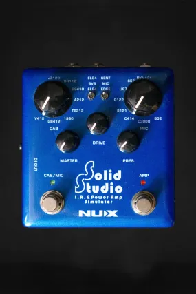 NU-X Solid Studio IR & Power Amp Simulator