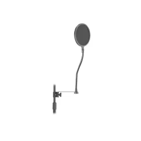 On-Stage 6" Pop Blocker Reflection Filter with Clamp and Gooseneck