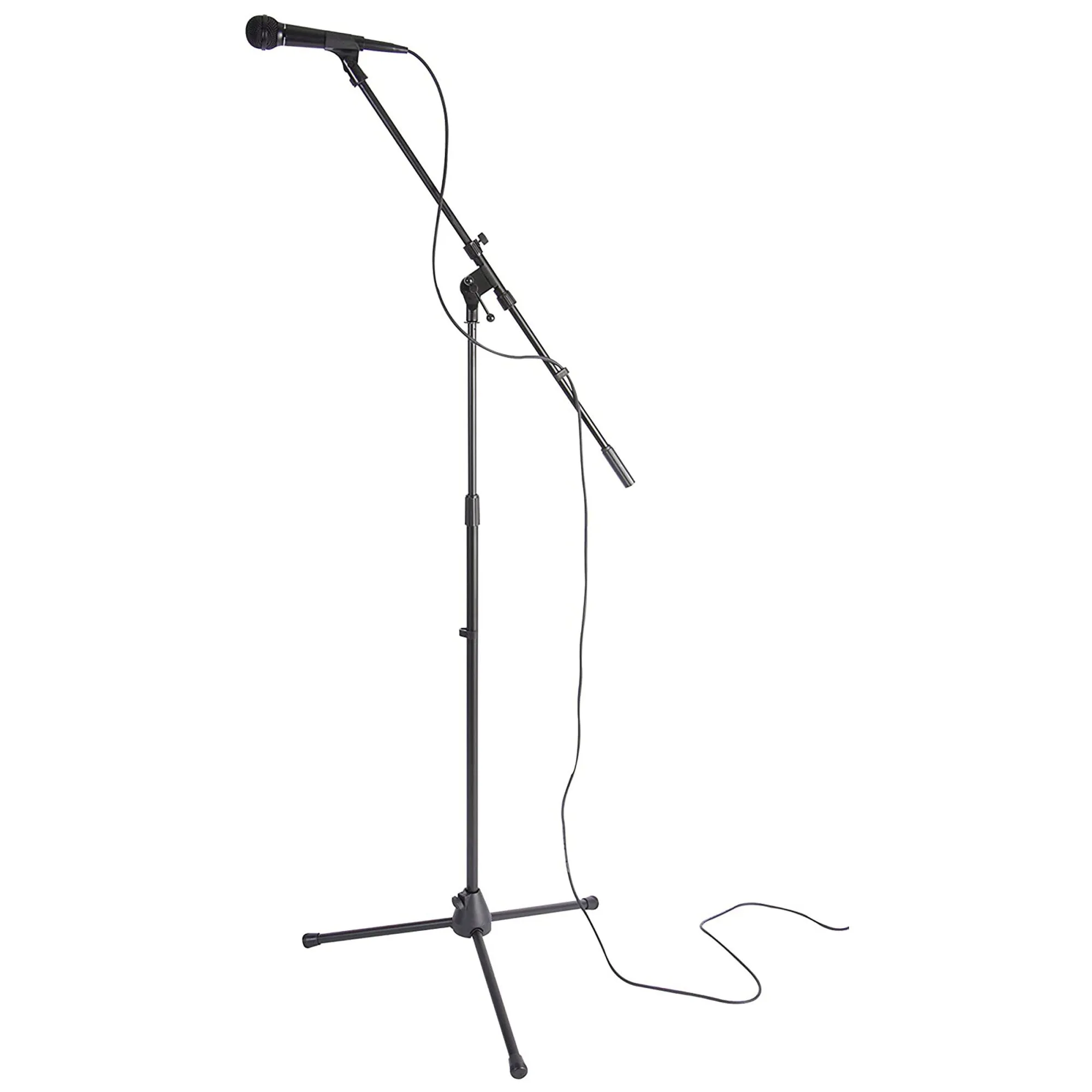 On-Stage Stands MS7701B Euro Boom Microphone Stand - Black