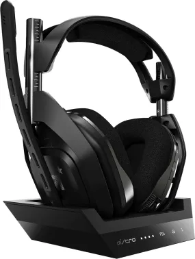 Open Box -  Astro Gaming - A50 Wireless Headphones for PS5, PS4 - Black