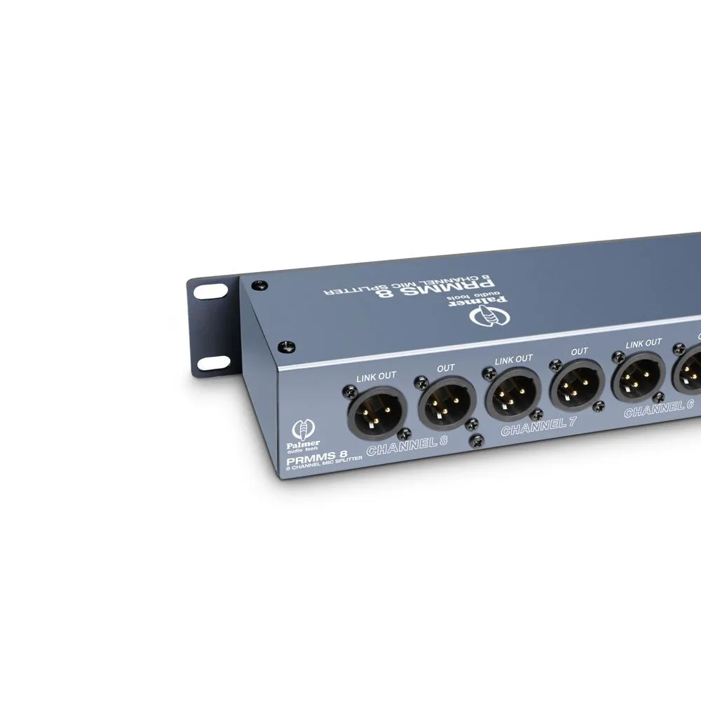 Palmer PAL-PRMMS8 8-Channel Microphone Splitter