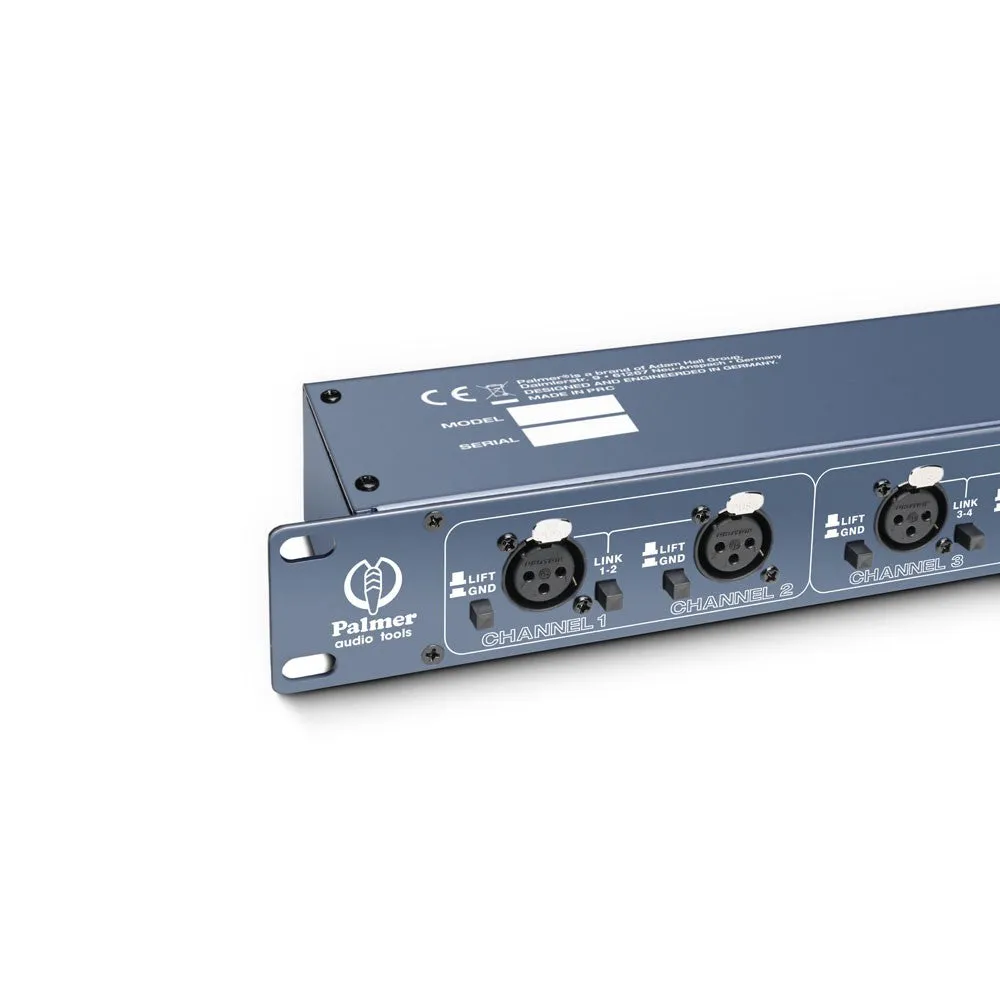 Palmer PAL-PRMMS8 8-Channel Microphone Splitter