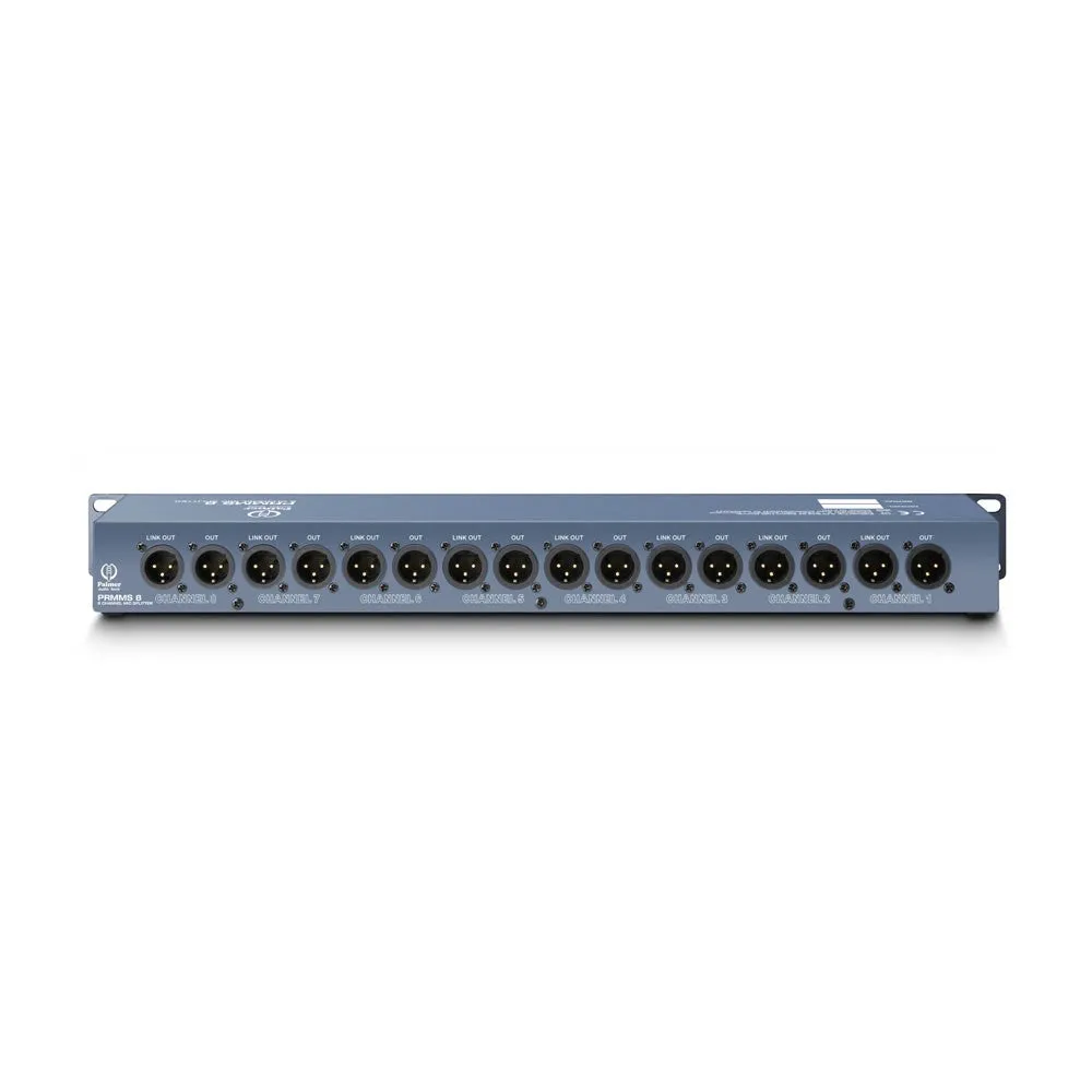 Palmer PAL-PRMMS8 8-Channel Microphone Splitter