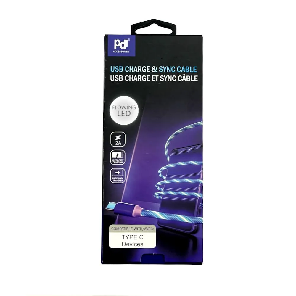 PDI USB Charge & Sync Lightning Cable, Blue