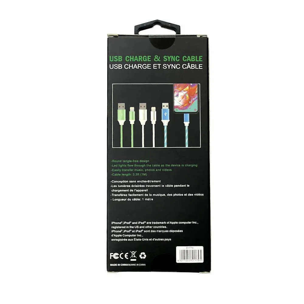 PDI USB Charge & Sync Lightning Cable, Green