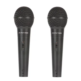 Peavey PV®i 100 Dynamic Cardioid Microphone - 2-Pack