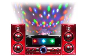 Powered Multimedia Speaker with Bluetooth, USB, SD Card, and FM Radio