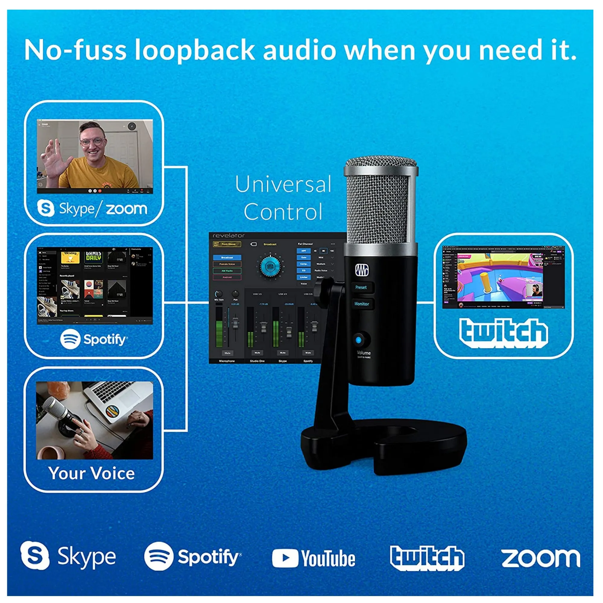 PreSonus Revelator USB Condender Microphone