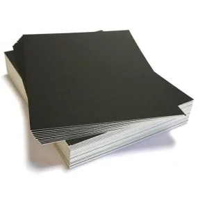 Prime Art Black Mountboard (5 Boards)