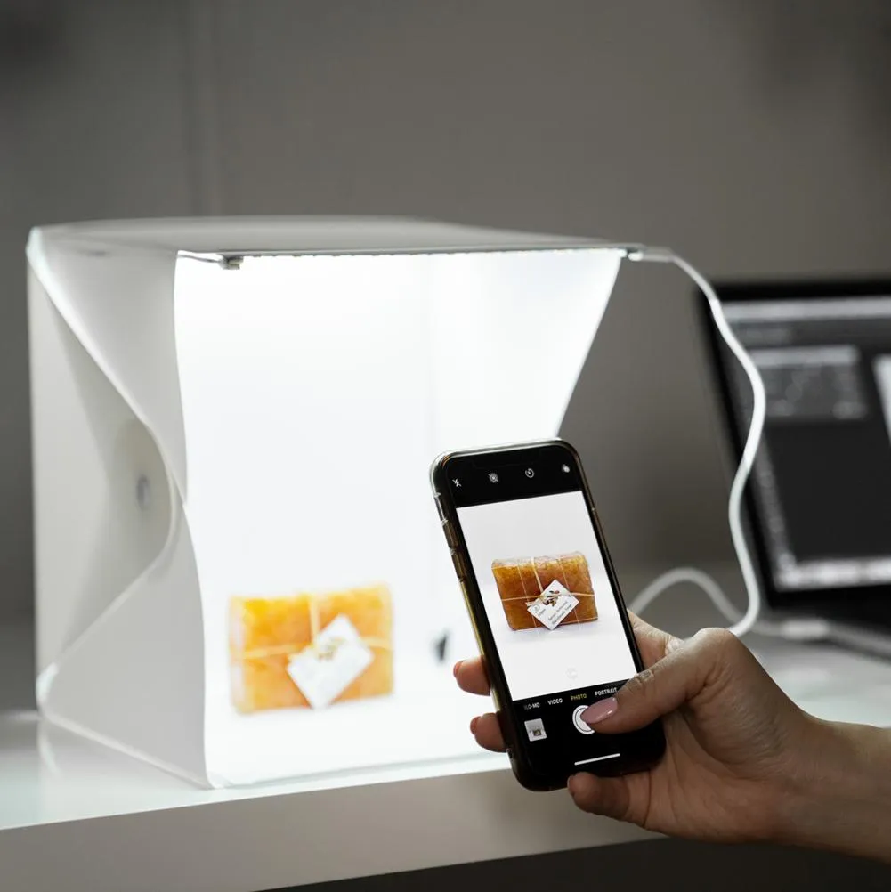 Puluz 'STUDIO MATE' 9 Inch Etsy & Jewellery Product Photography Lighting Tent