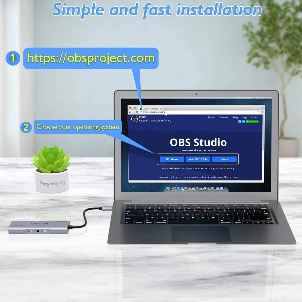 QGeeM Video Capture Hub
