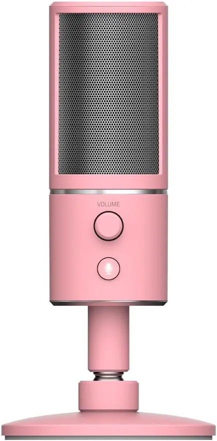 Razer Gaming Microphone, Quartz Pink