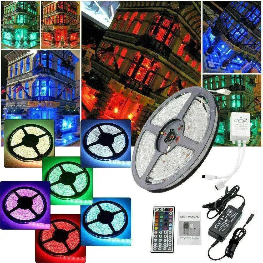 Remote  Color Changing  Led Strip Lights 5050 RGB Bluetooth Room Light