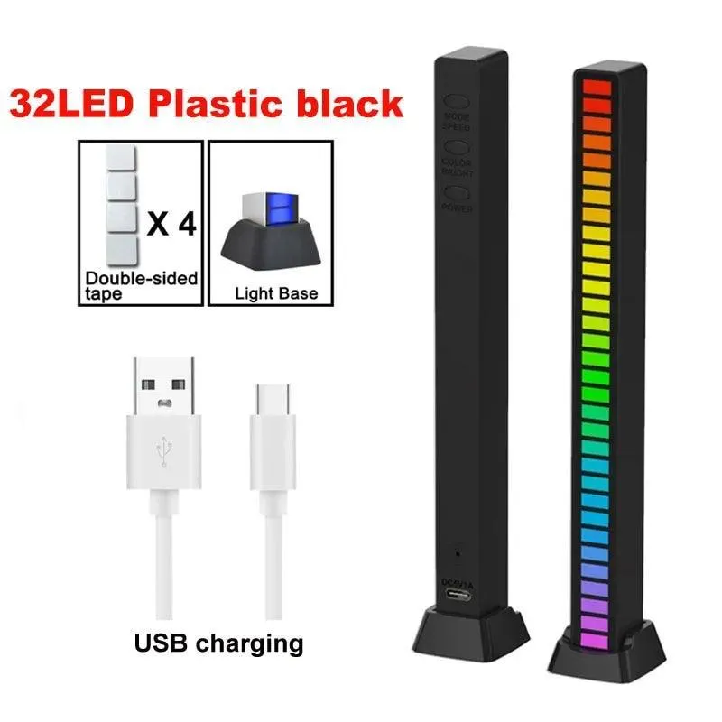 RGB Music Sync LED Lights: Elevate Gaming Experience with Dynamic Voice Control