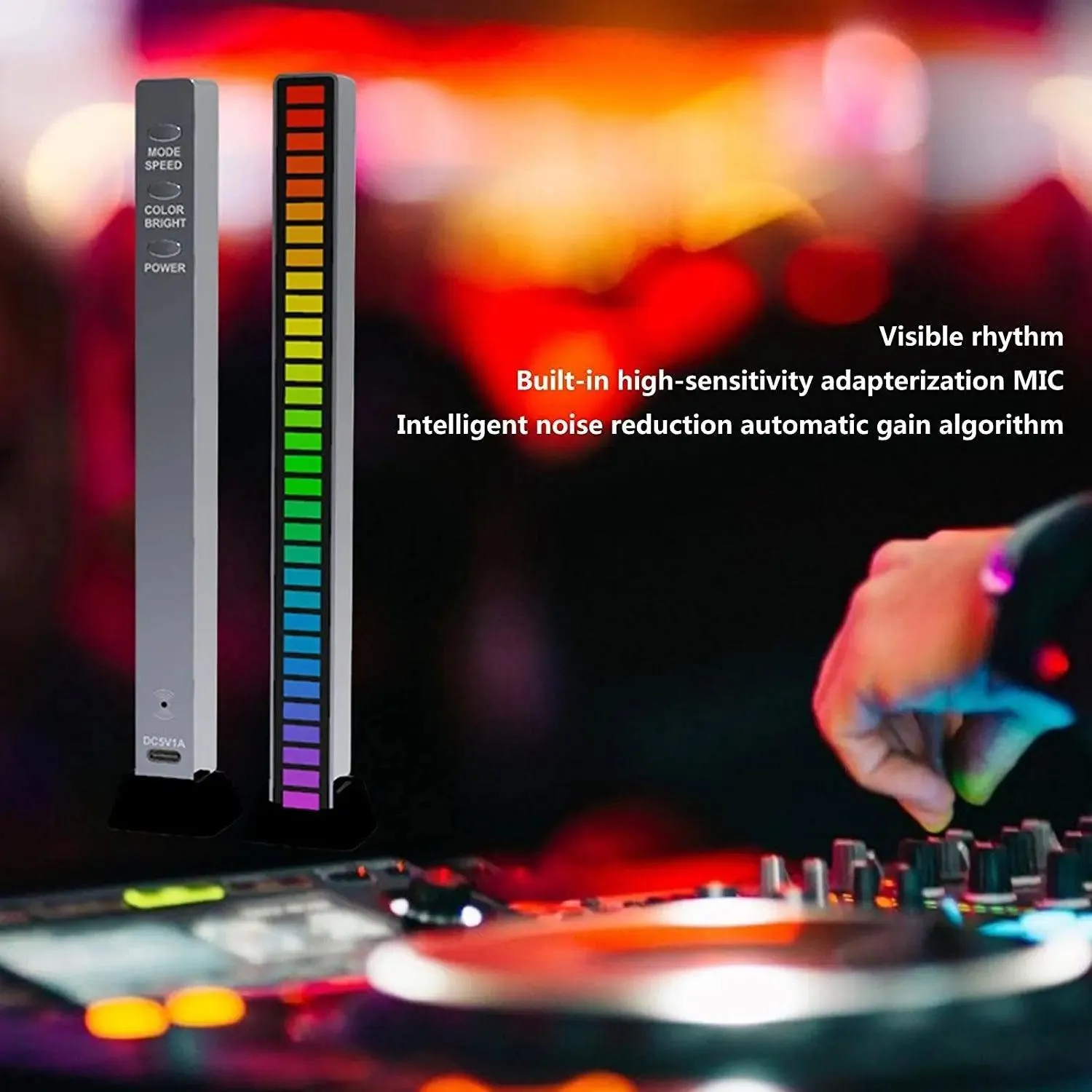 RGB Music Sync LED Lights: Elevate Gaming Experience with Dynamic Voice Control