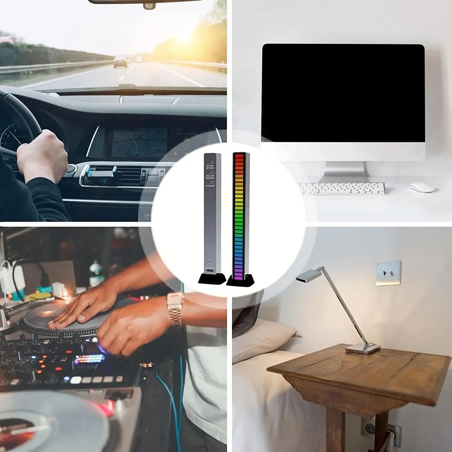RGB Music Sync LED Lights: Elevate Gaming Experience with Dynamic Voice Control
