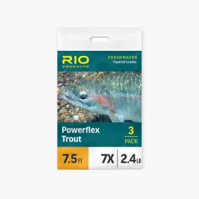 Rio Powerflex Trout Leaders (3 Pack)