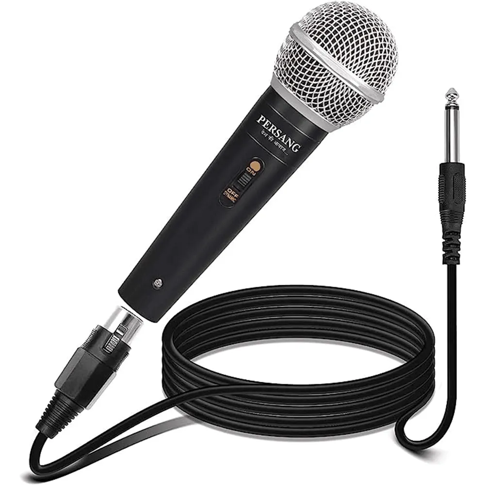 RM-580 Professional Vocal Wired Microphone | Mic With On And Off Switch | Xlr Dynamic Mic