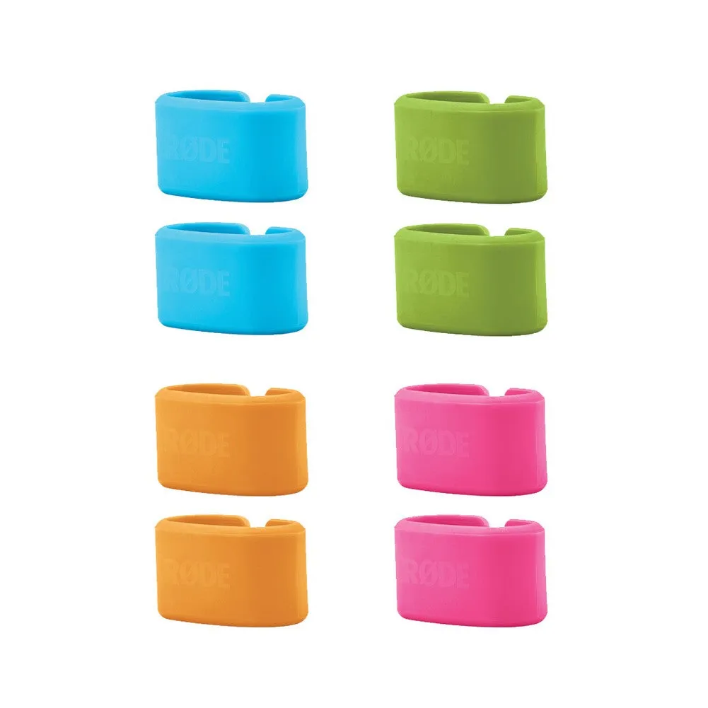 Rode COLORS Color-Coded Caps and Cable Clips for NT-USB Mini Microphones (Set of 4)