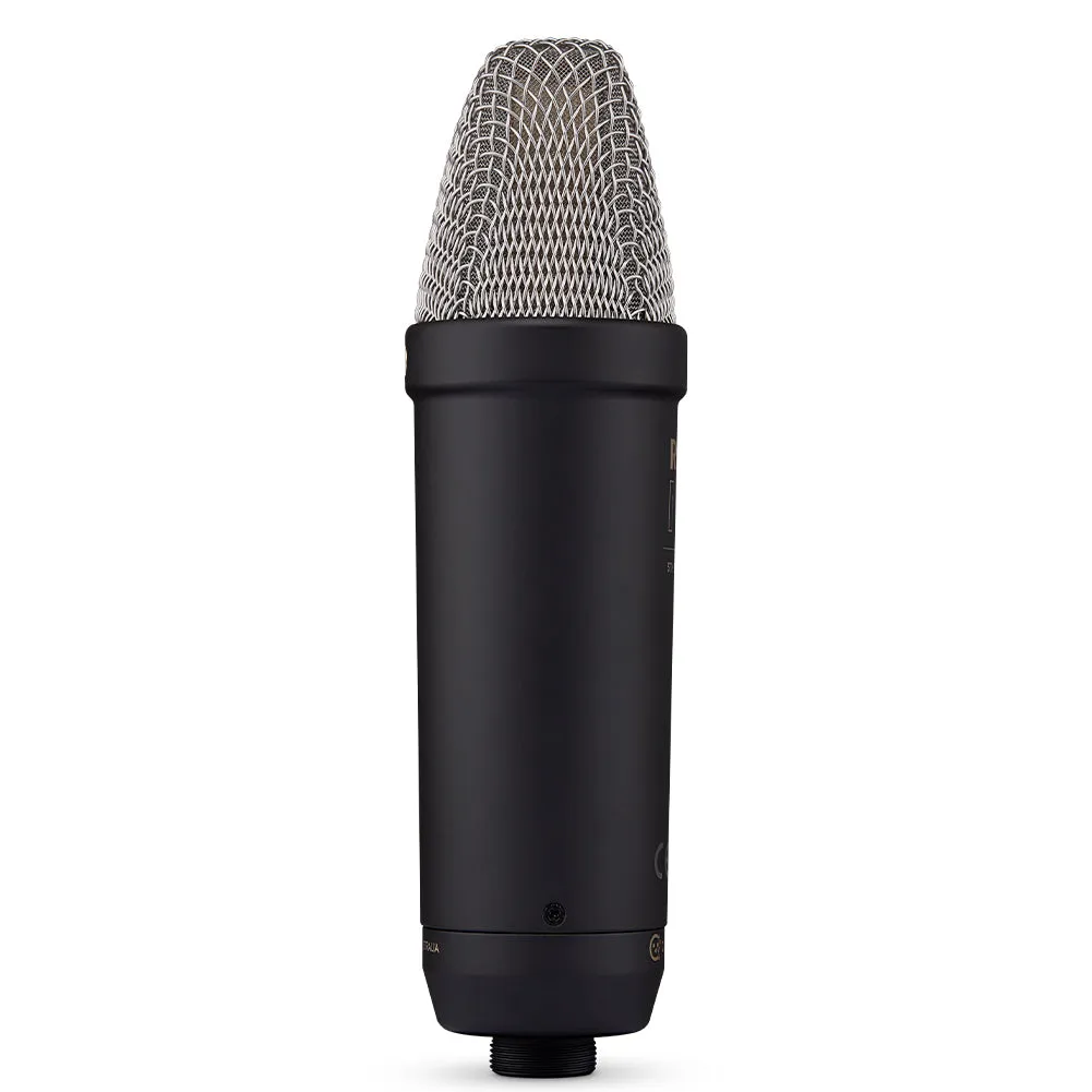 Rode NT1 5th Generation (NT1GEN5B) Black Hybrid Studio Condenser Microphone