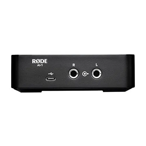 Rode NT1 Complete Studio Kit with AI-1 Audio Interface, NT1 Microphone, SMR Shockmount, and Cables