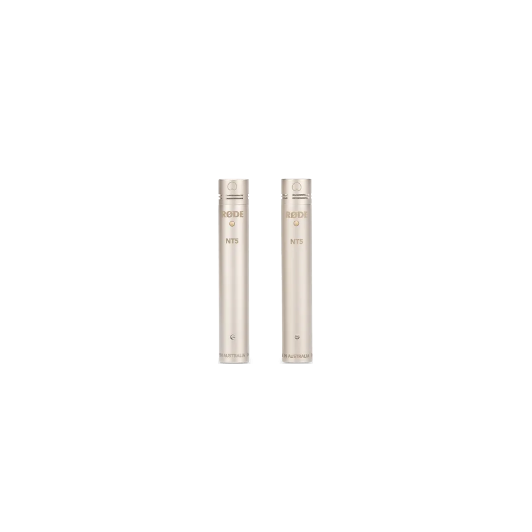 Rode NT5 Compact 1/2" Cardioid Condenser Mics (Matched Pair)
