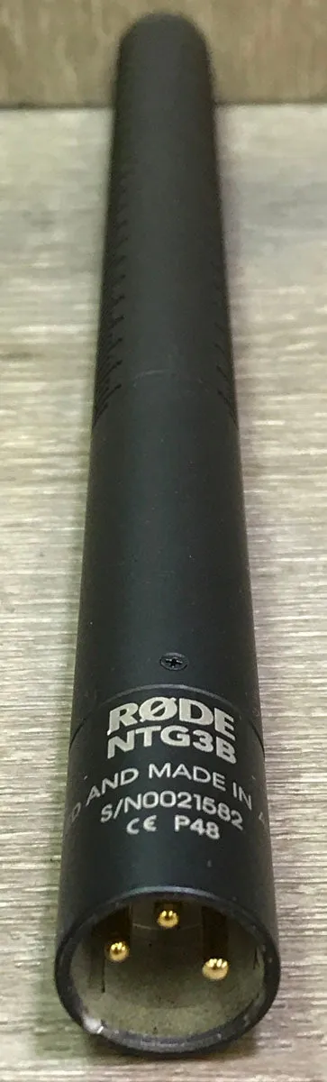 Rode NTG3B Broadcast Shotgun Microphne