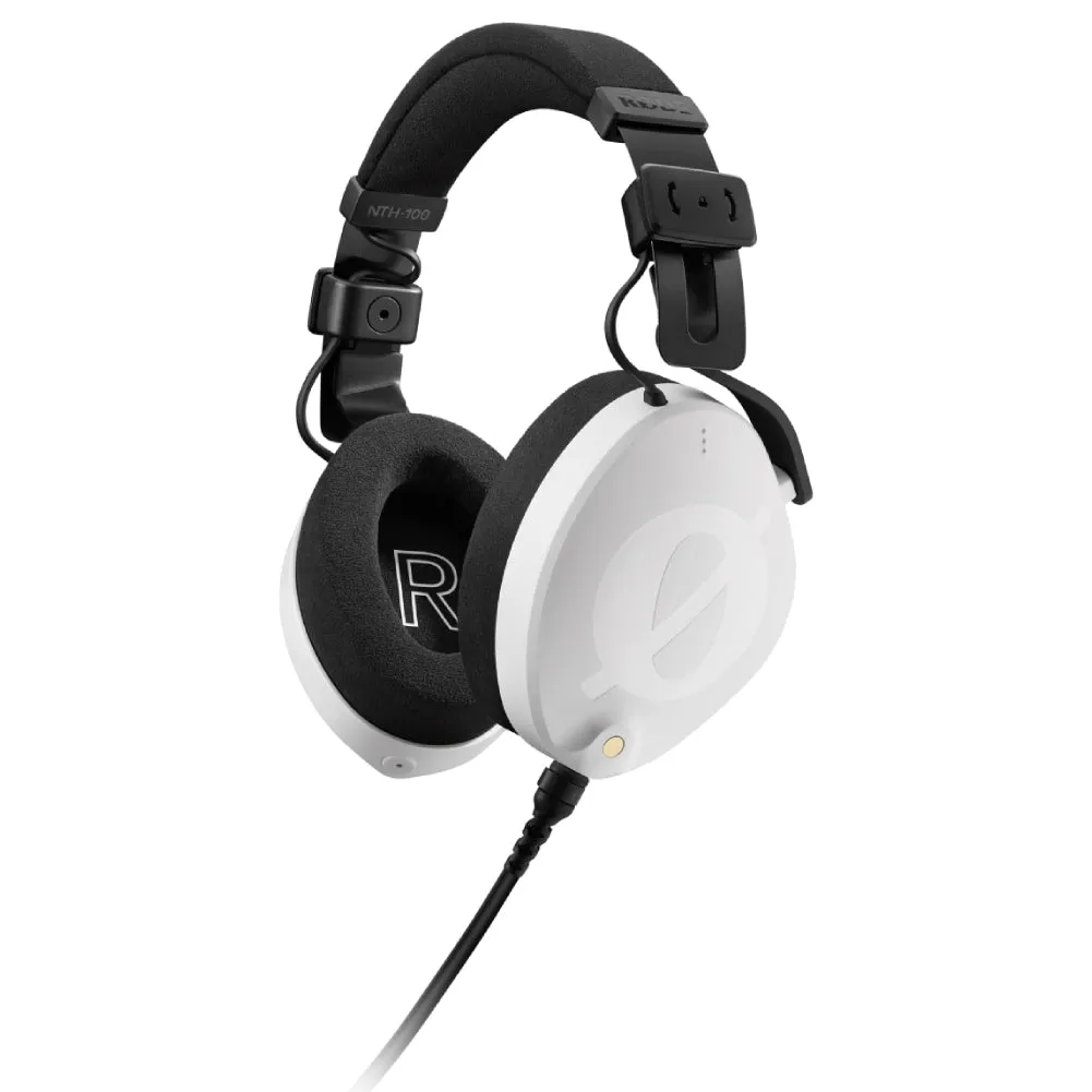Rode NTH-100 Professional Closed-Back Over-Ear Headphones (White)