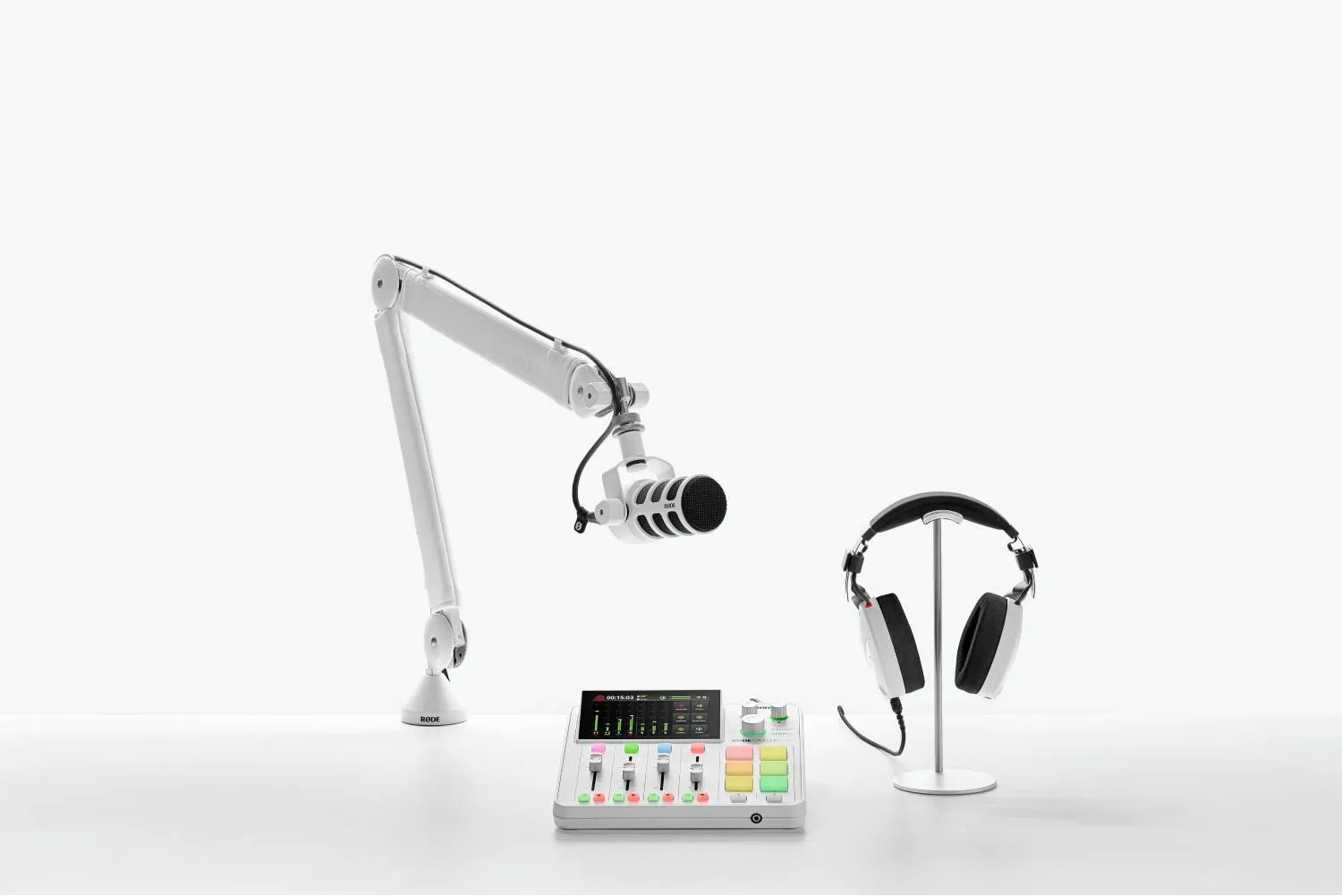 Rode NTH-100 Professional Closed-Back Over-Ear Headphones (White)