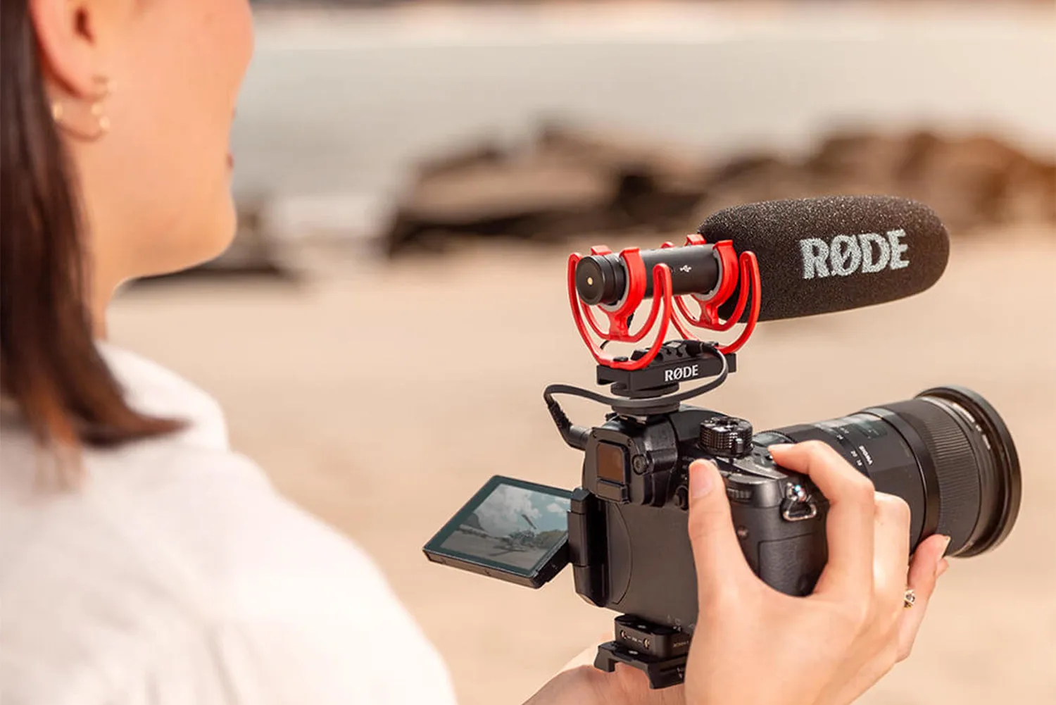 Rode VideoMic NTG Hybrid Analog/USB Camera-Mount Shotgun Microphone