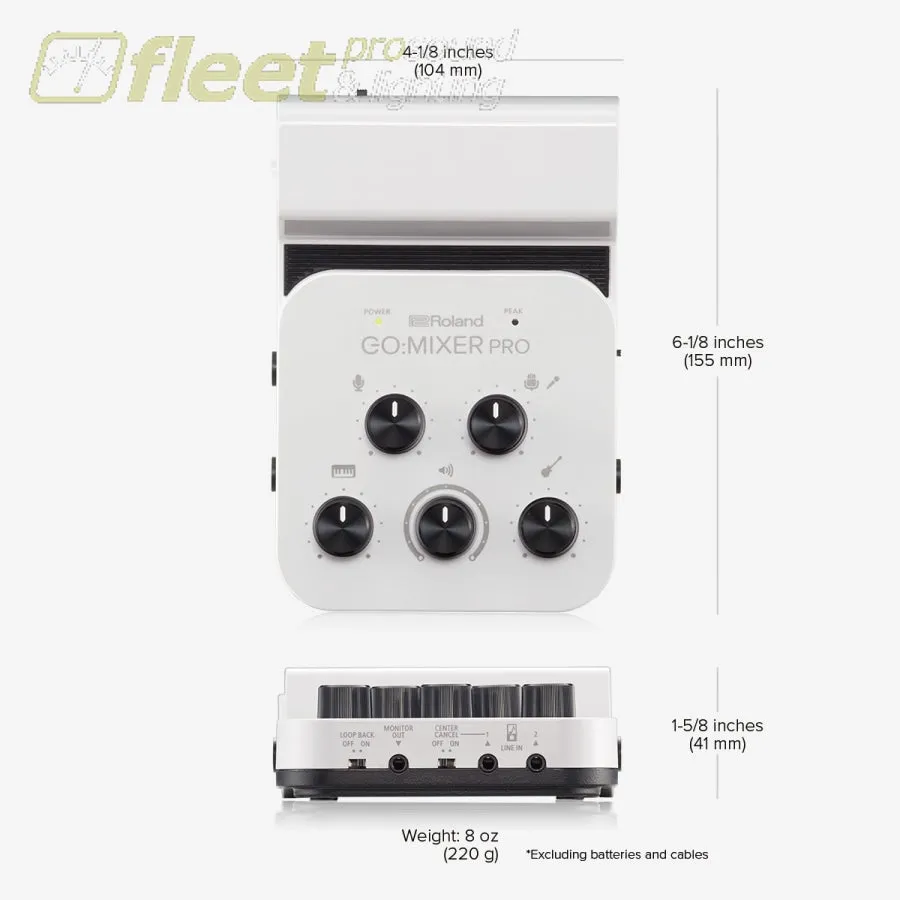Roland GOMIXERPRO Audio Mixer for Smartphones