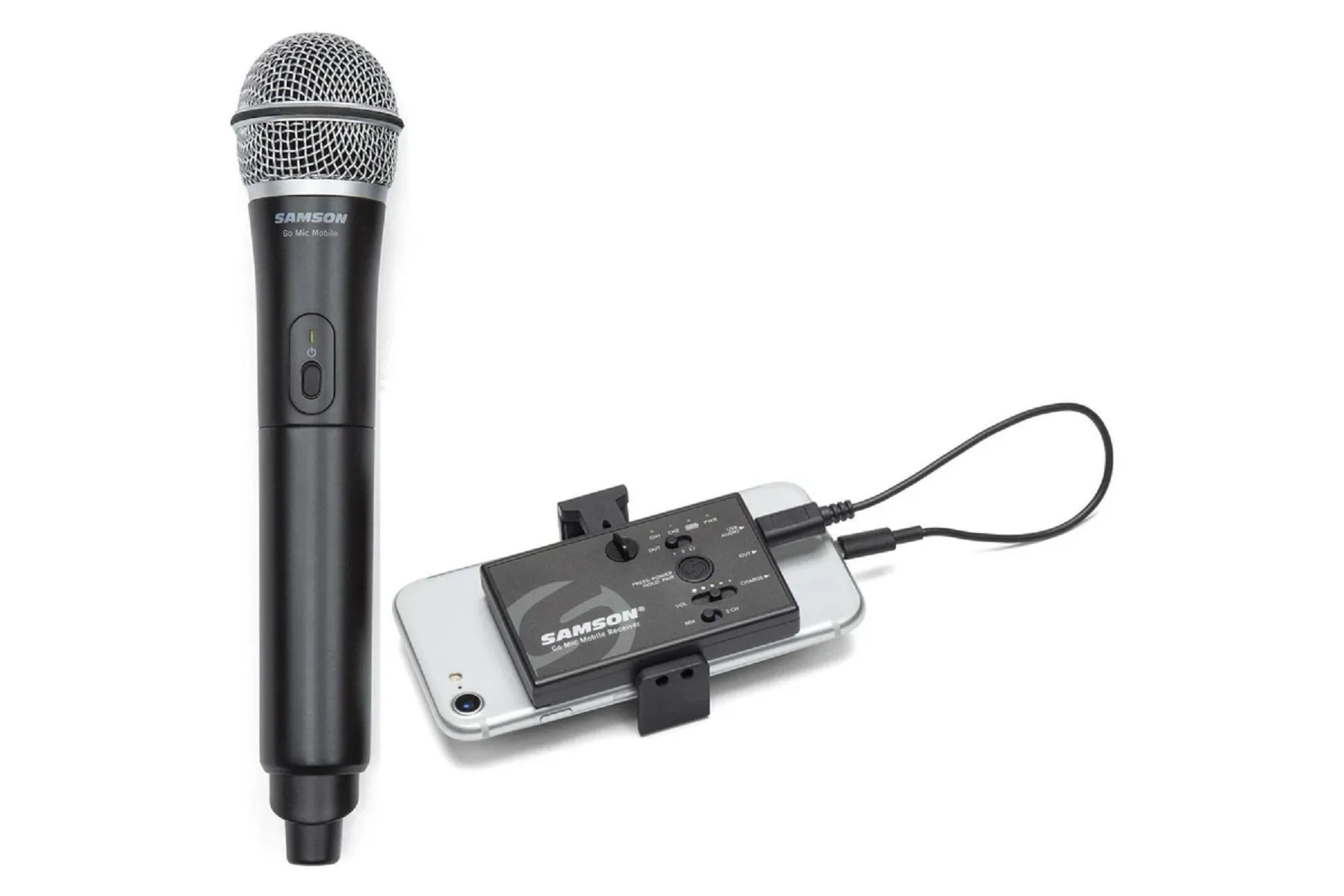 Samson Go Mic Mobile Handheld System for Smartphones - Black