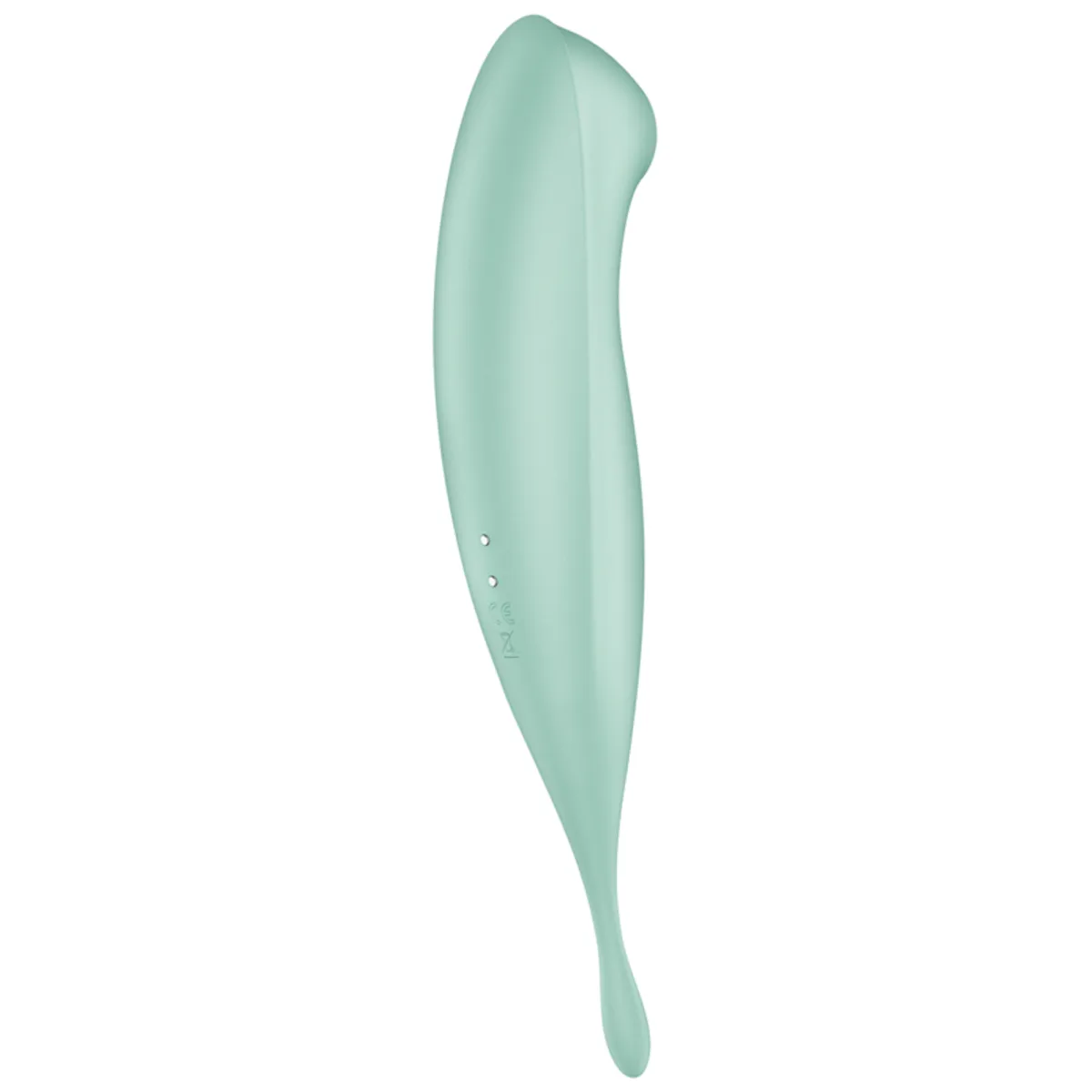 SATISFYER Twirling Pro  Hybrid Clitoral Air Pulse Stimulator & Tip Vibrator (App Controlled) - Mint