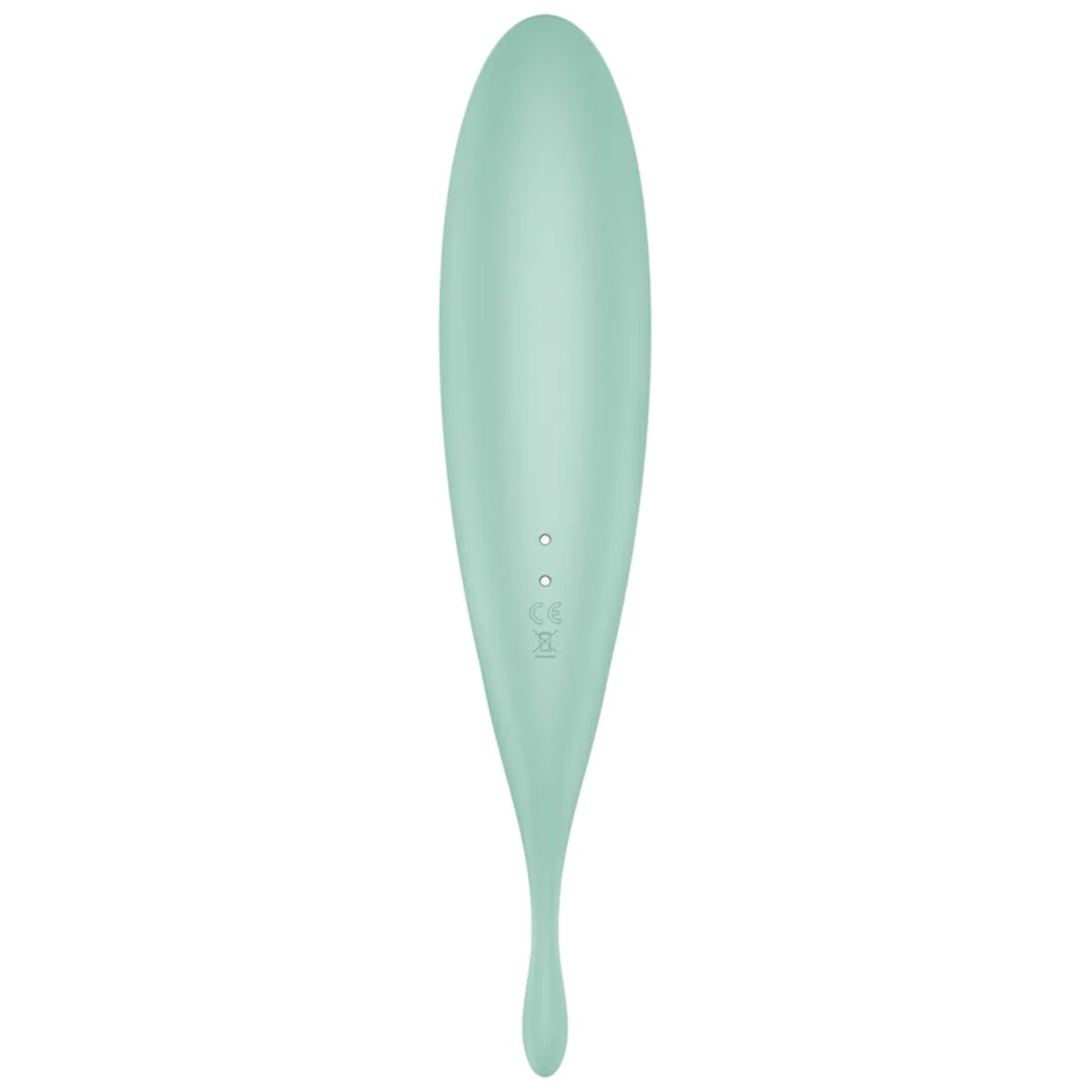 SATISFYER Twirling Pro  Hybrid Clitoral Air Pulse Stimulator & Tip Vibrator (App Controlled) - Mint