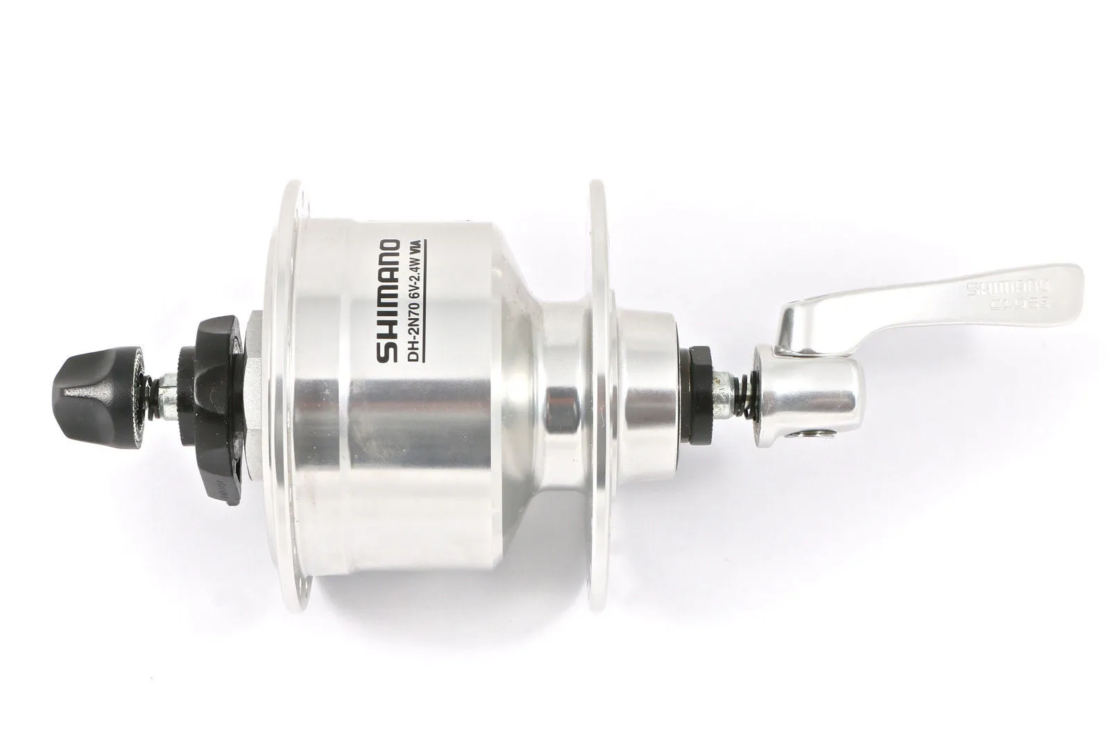 SHIMANO DYNAMO HUB DH-2N70 32 HOLE QUICK RELEASE 6V 2.4W IDEAL HYBRID ETC NEW