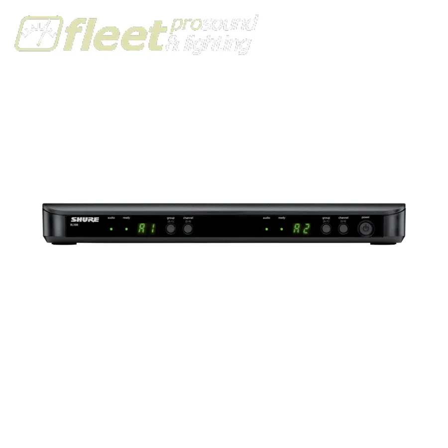 Shure BLX188/CVL Wireless Dual Presenter System with two CVL Lavalier Microphones