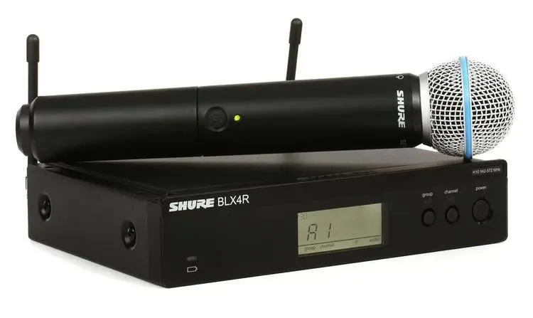Shure BLX24R/B58-H9 Vocal System w/Beta 58 Microphone