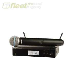 Shure BLX24R/B58 Wireless Vocal Rack-mount Set with Beta 58A Microphone