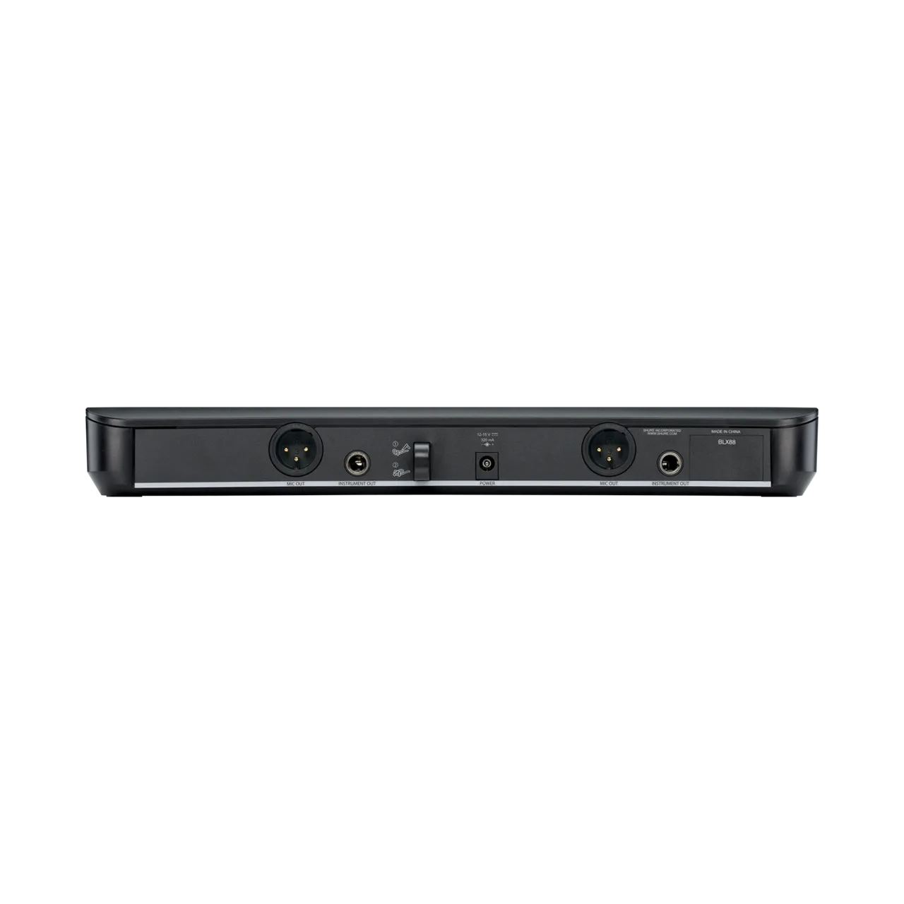 Shure BLX288/B58-H10 Dual Channel Handheld Wireless System with (2) B58 Handheld Mics (542-572 MHz)