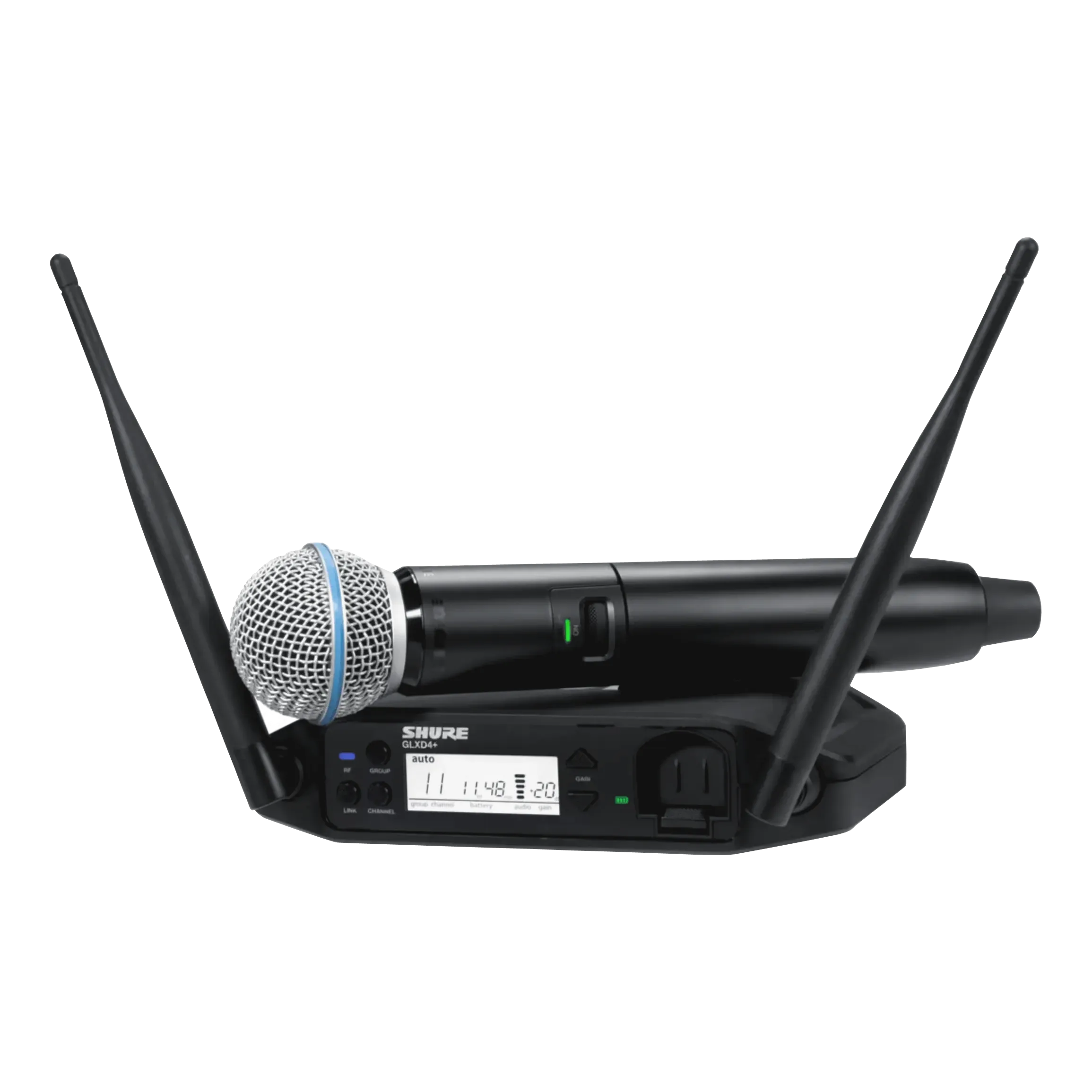 Shure GLXD24 /Beta58 Dual Band Digital Wireless Handheld System