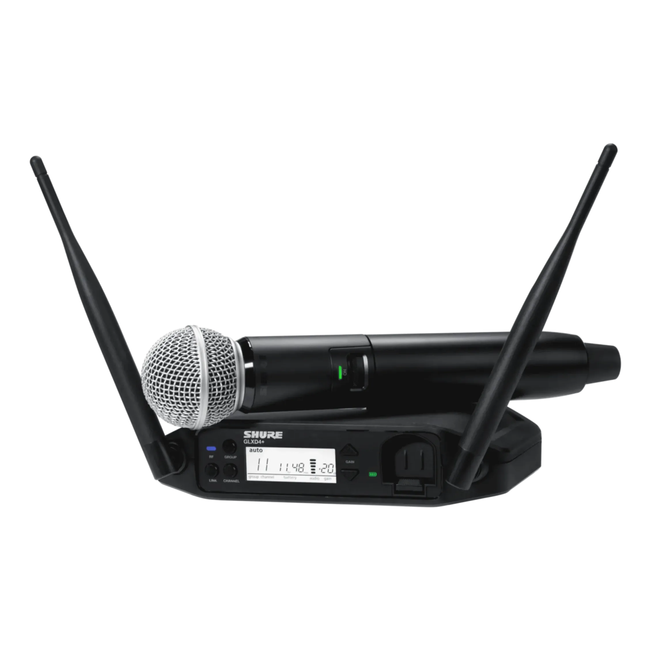 Shure GLXD24 /SM58 Dual Band Digital Wireless Handheld System