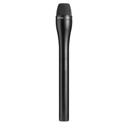 Shure Microphone Dynamic Lo Z Interview Omni Black Long
