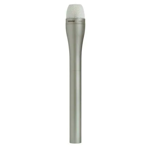 Shure Microphone Dynamic Lo Z Interview Omni Champagne