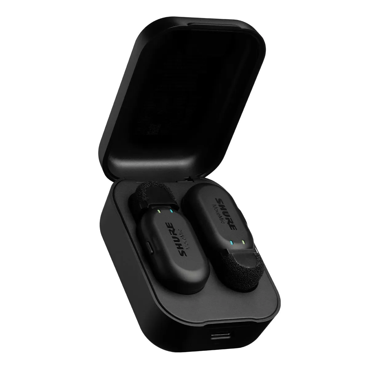 Shure MoveMic Two Receiver Kit with 2 Direct to Phone Wireless Lavalier Microphones & Receiver
