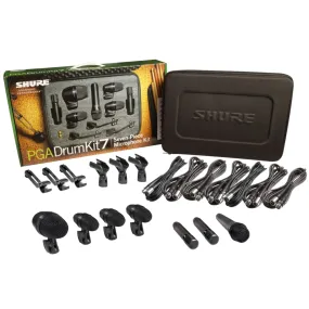 Shure PGADRUMKIT7 7-piece Drum Mic Kit