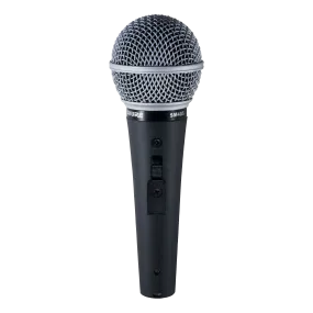 Shure SM48S-LC Cardioid Dynamic Vocal Microphone