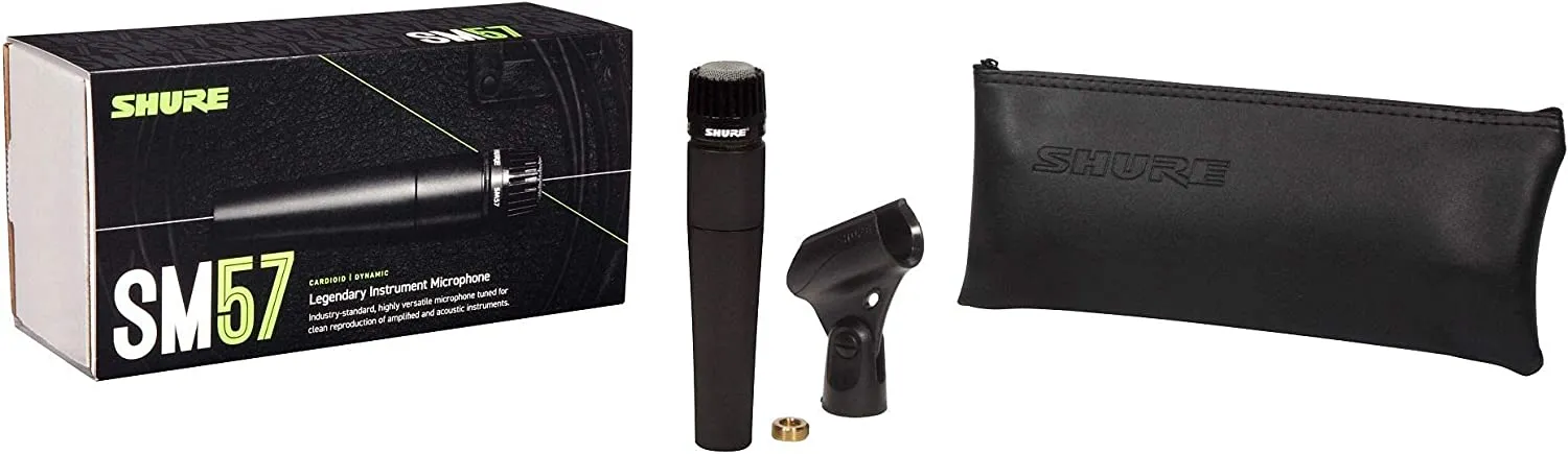 Shure SM57 Dynamic Instrument Microphone